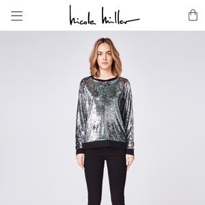 New Years Eve Nicole Miller Shimmer Sweater ✨